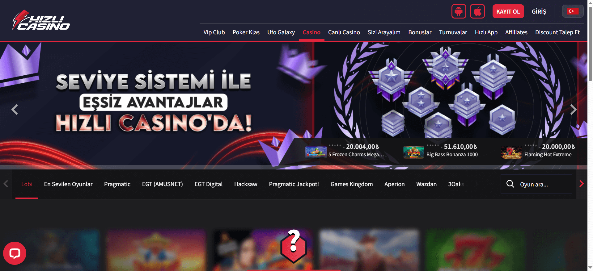 Hızlı Casino Giriş ve Erişim